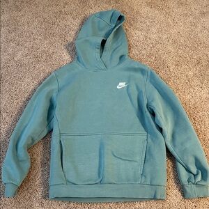 Nike Classic Green Pullover Hoodie YL